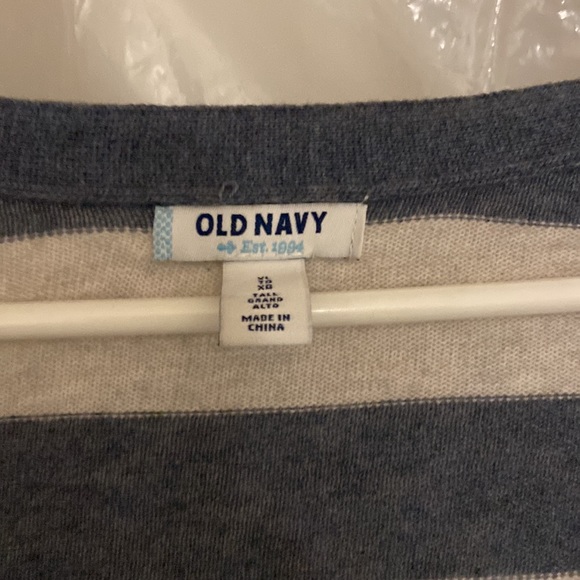 Old navy stripe cardigan - Picture 3 of 4